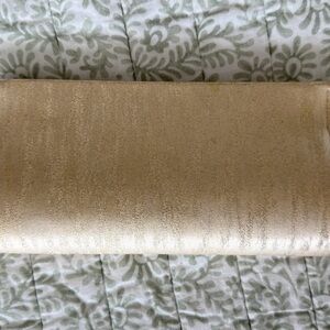 Vintage 1950s–60s Gold Shimmer Clutch – Retro Evening Purse